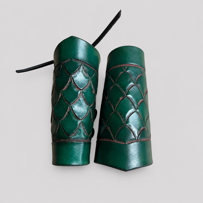 Dragon Scale Arm Guards