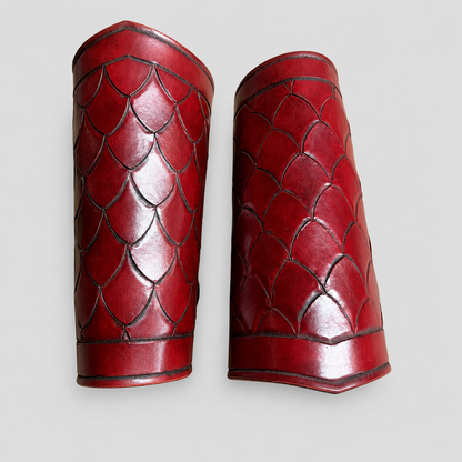 Dragon Scale Arm Guards