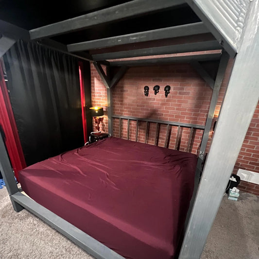 DIY King Size Dungeon Bed
