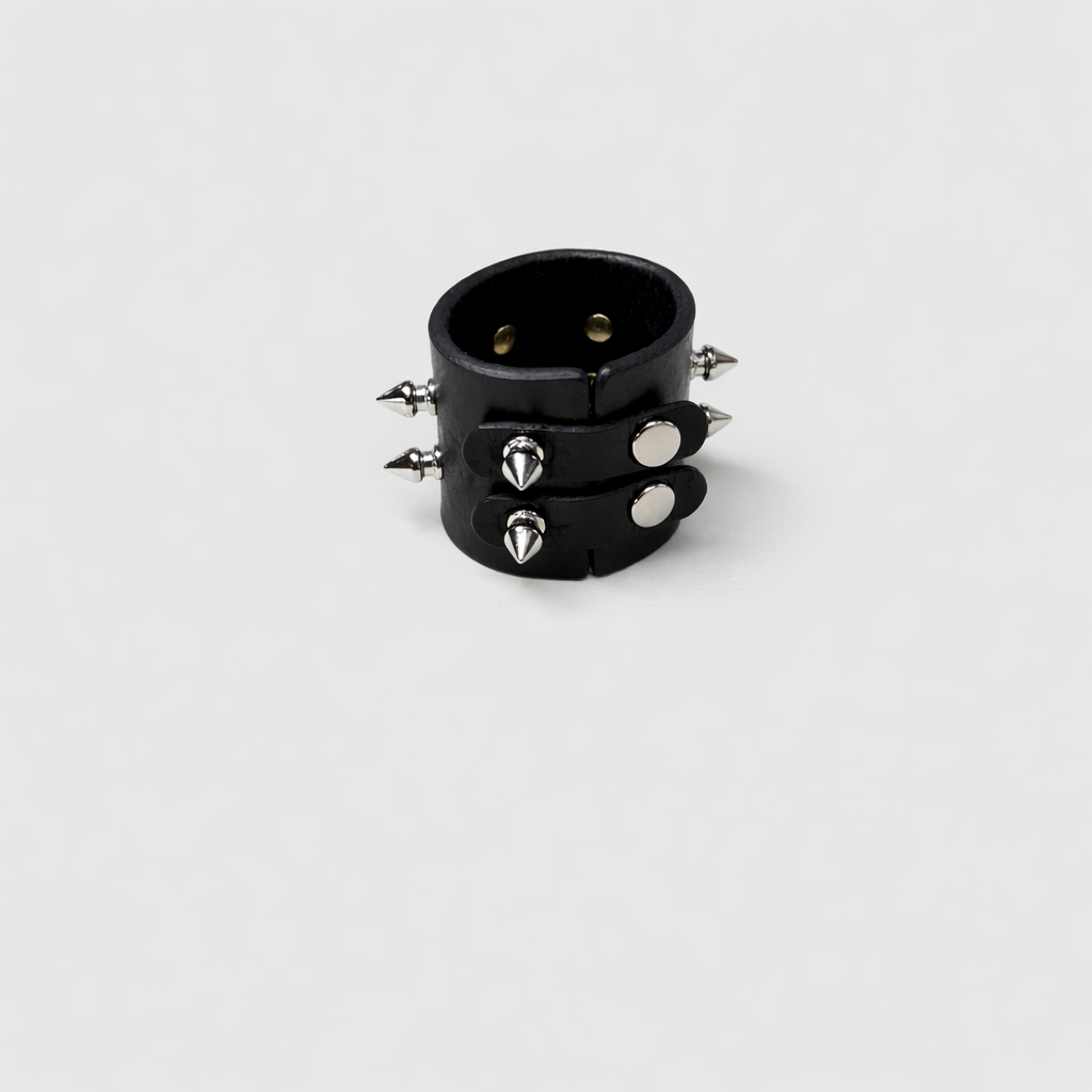 Studded Leather Bracelet