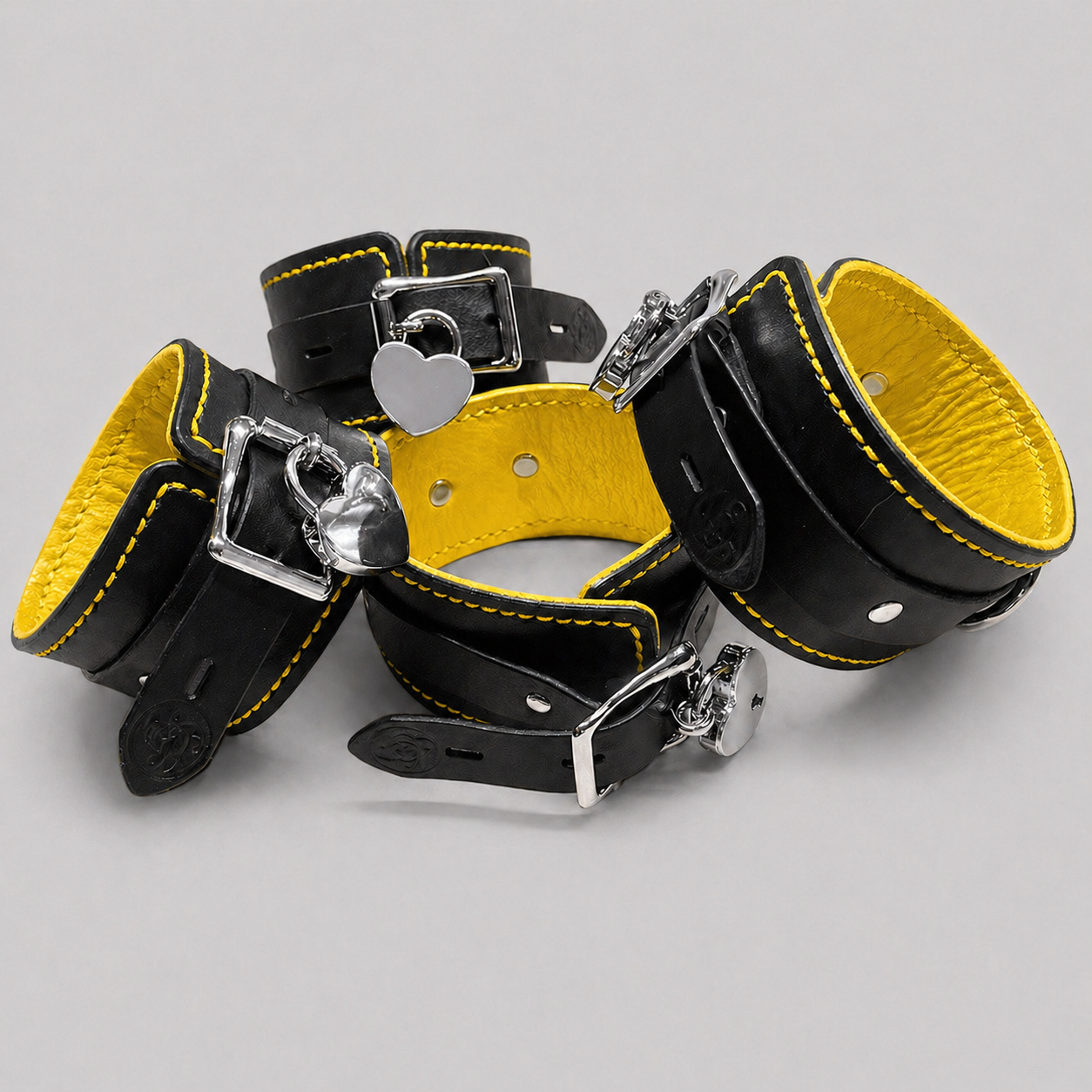 Ankle and Wrist Cuff Combo with locking buckles