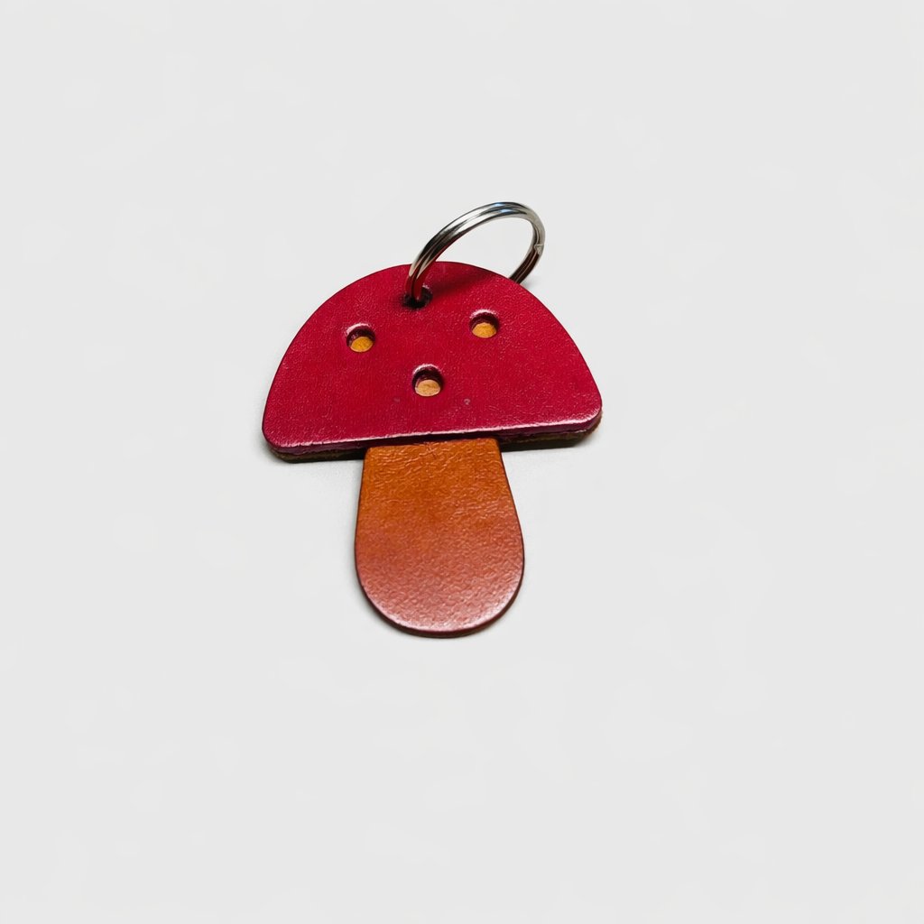 Mushroom Key Rings