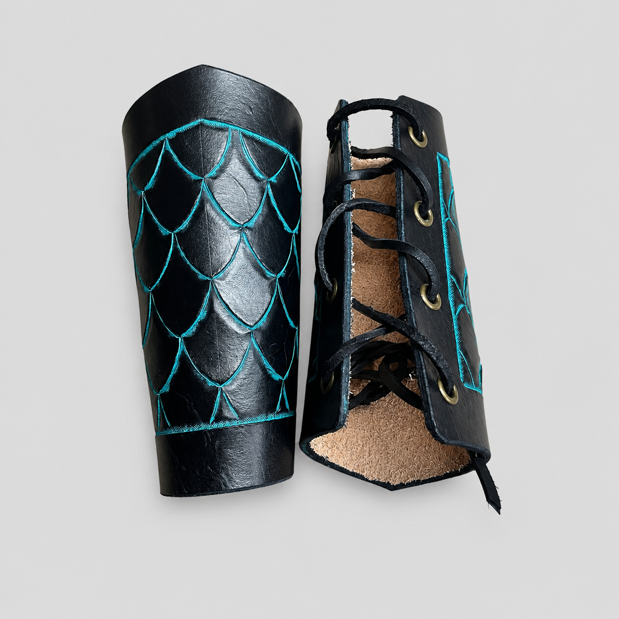 Dragon Scale Arm Guards
