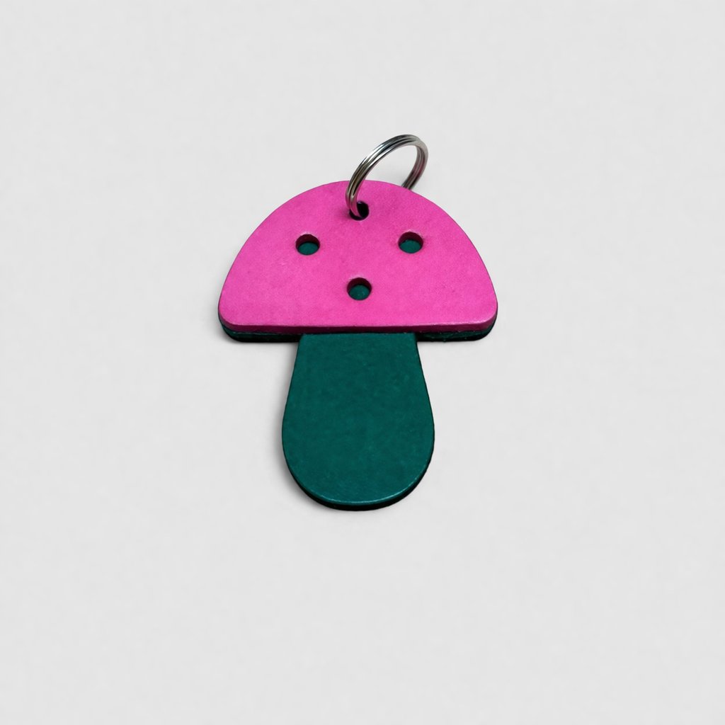 Mushroom Key Rings