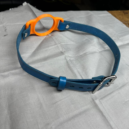 Orange BDSM O-Ring Gag