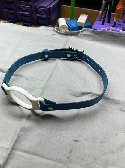White BDSM O-Ring Gag