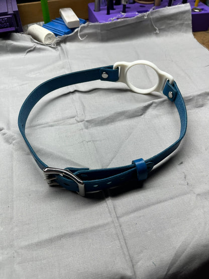 White BDSM O-Ring Gag