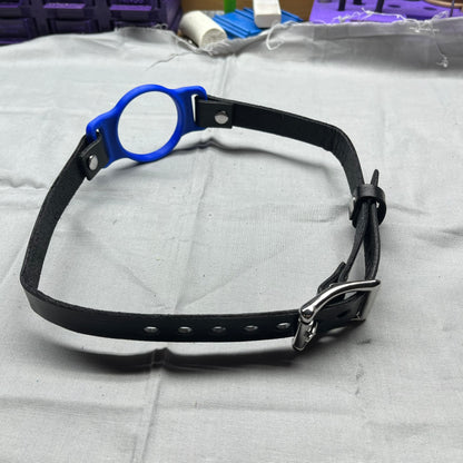 Blue BDSM O-Ring Gag