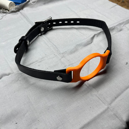 Orange BDSM O-Ring Gag