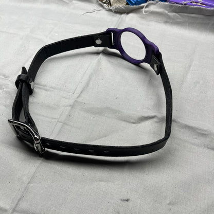 Purple BDSM O-Ring Gag