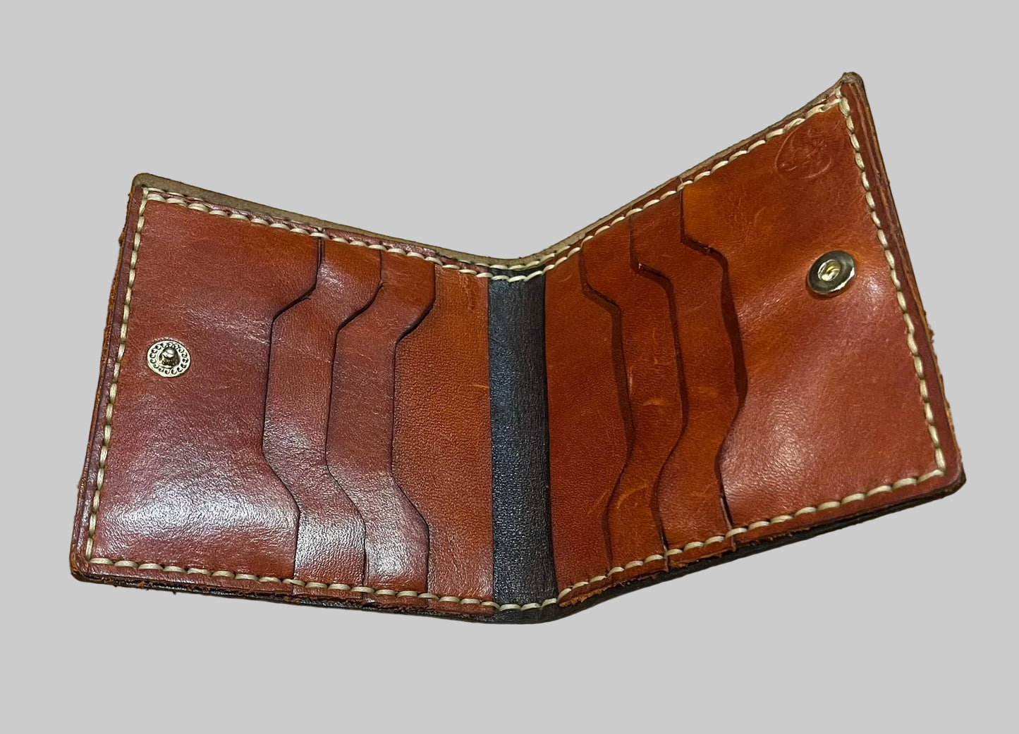 Bi Fold Wallet with coin storage