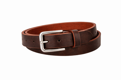 Oxblood Water Buffalo Belt